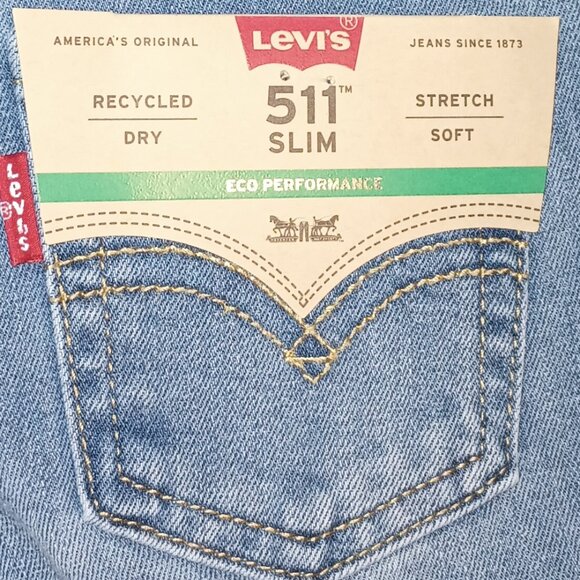 NEW Toddler Boy Levi's® 511 Slim-Fit Performance Jeans 2T - Picture 6 of 15